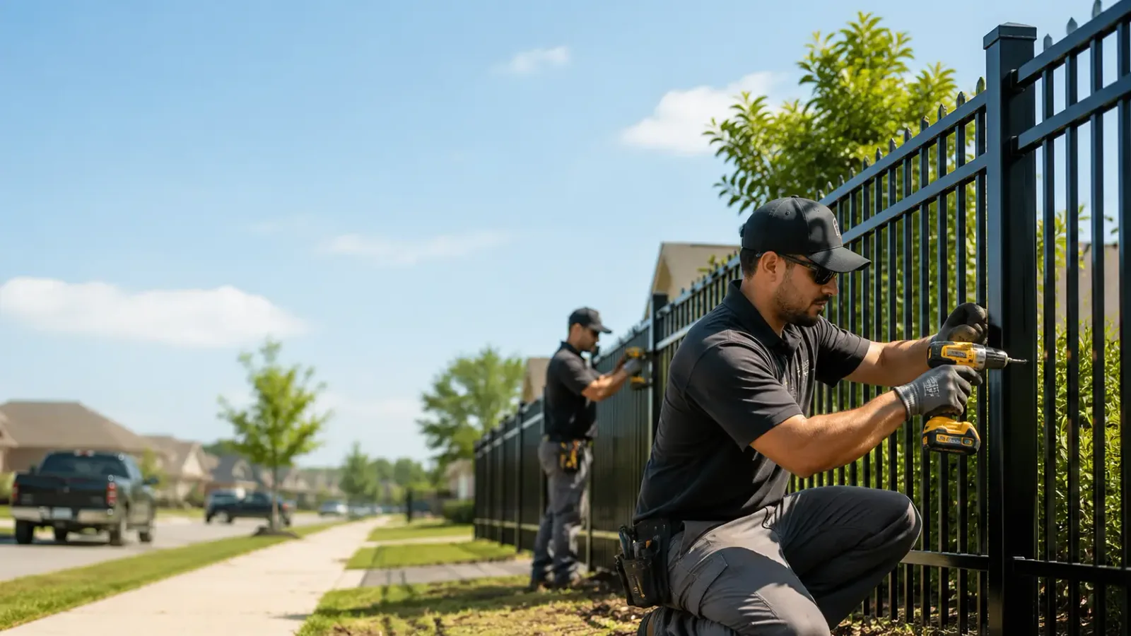 Metal Fence Installation in Chappaqua, NY